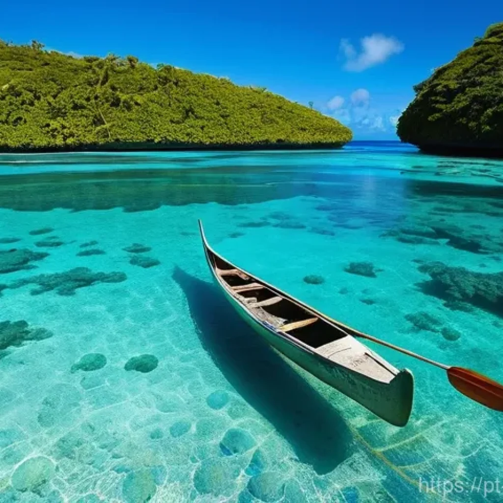 팔라우 해양 생태 보호 - **Prompt:** A breathtaking underwater scene in the Palau National Marine Sanctuary, showcasing a vib...